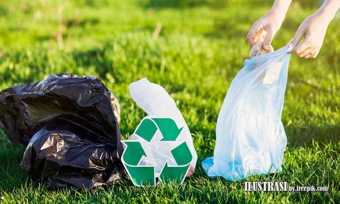 kurangi sampah plastik dengan gaya hidup hijau