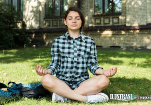 ketenangan batin dengan meditasi rutin