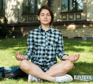 ketenangan batin dengan meditasi rutin